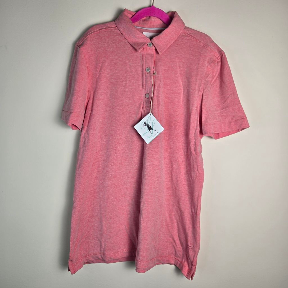Women's Linksoul Pink Polo Shirt M